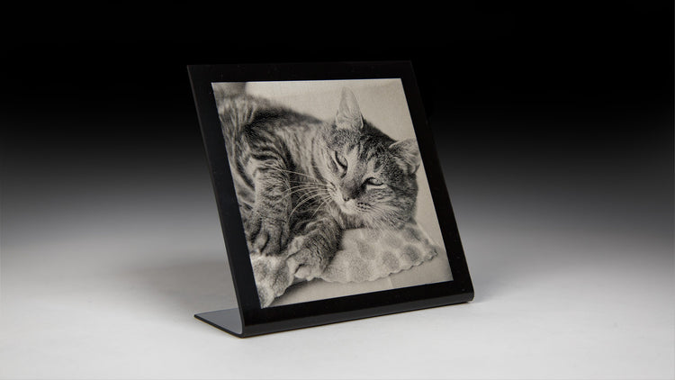 Metal Tabletop Portrait